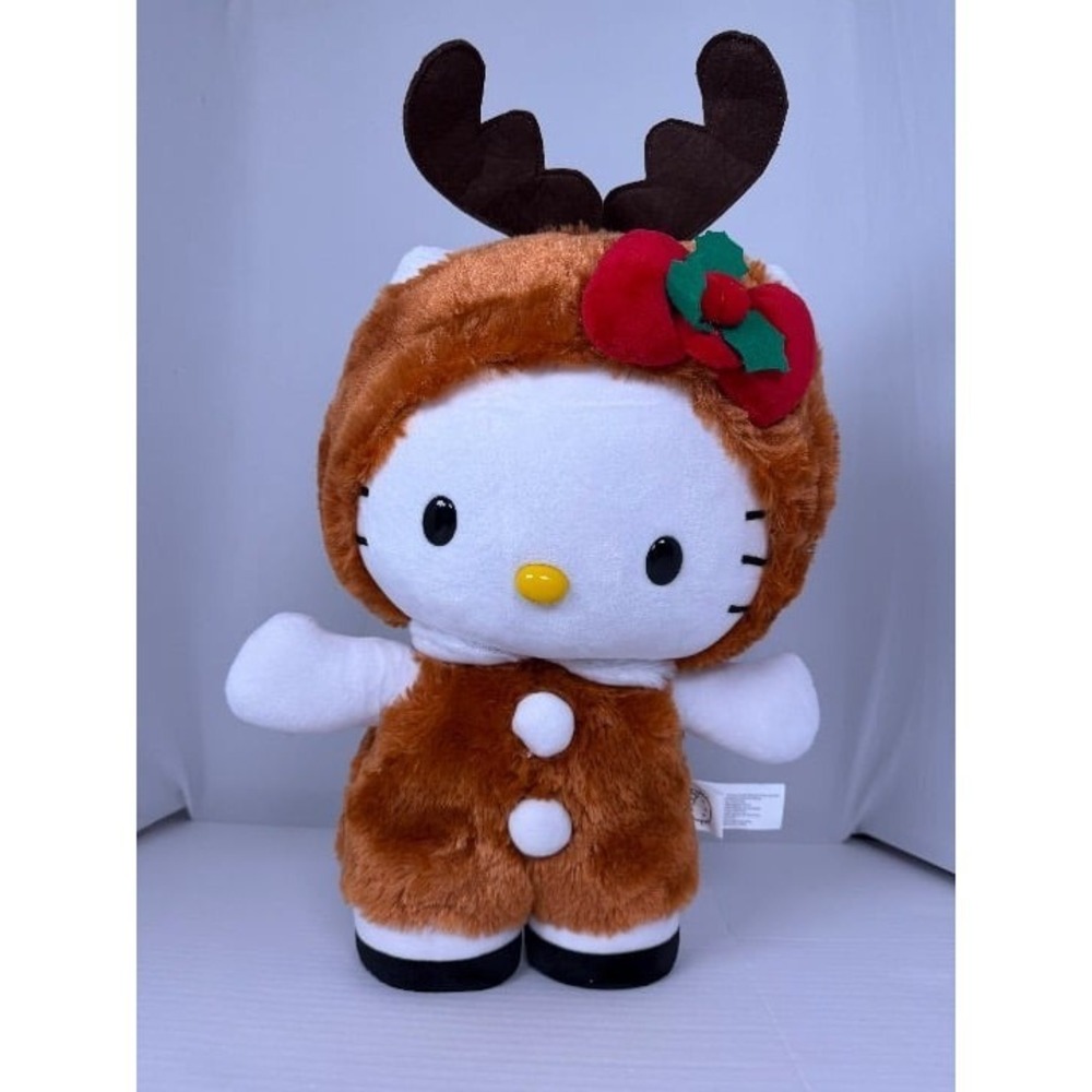 New -Hello Kitty Reindeer Christmas Greeter 2025